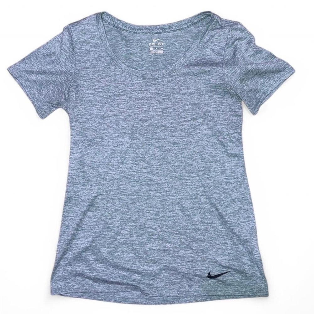 Nike Dri-FIT heathered green short sleeve t-shirt